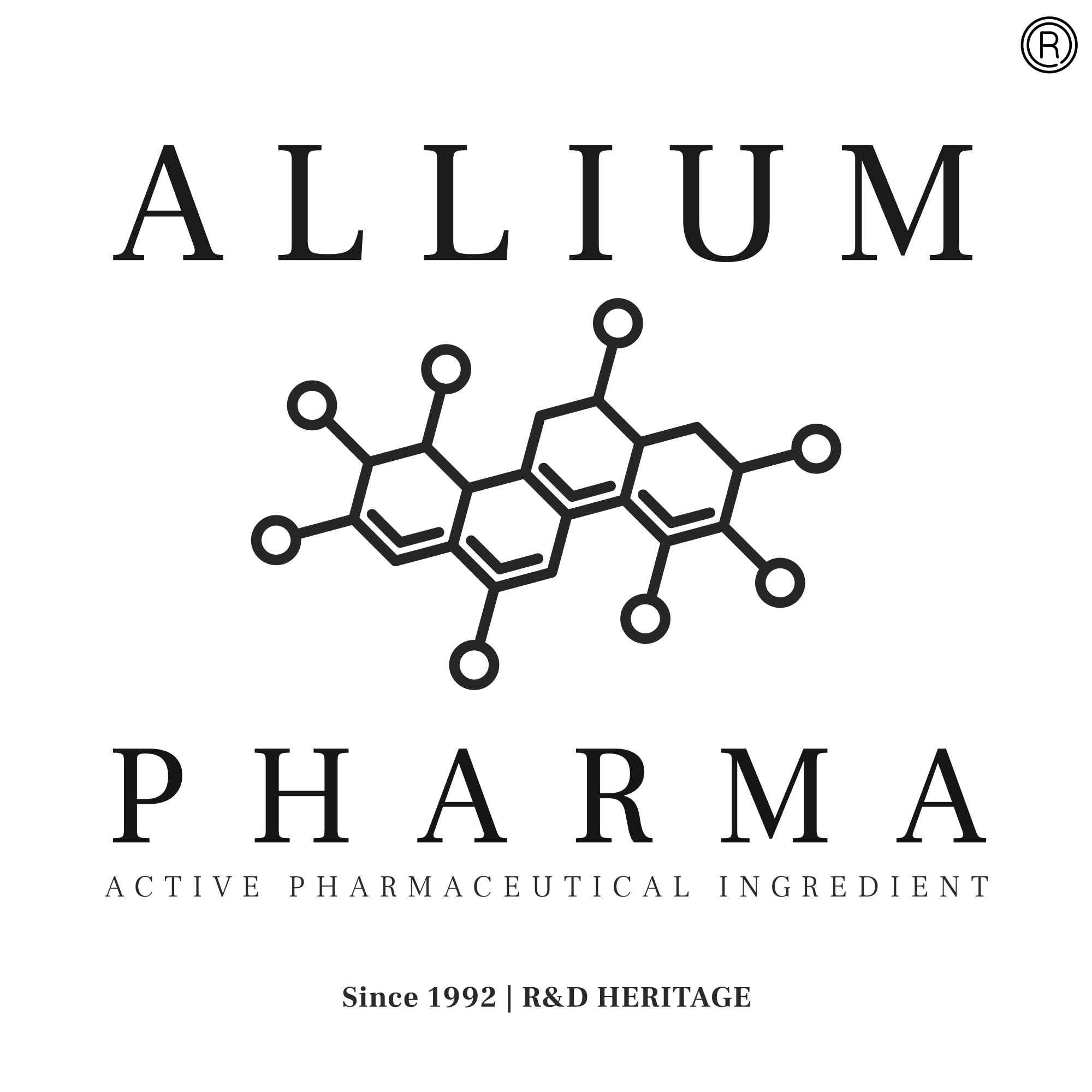 ALLIUM-PHARMA® registered trademark logo